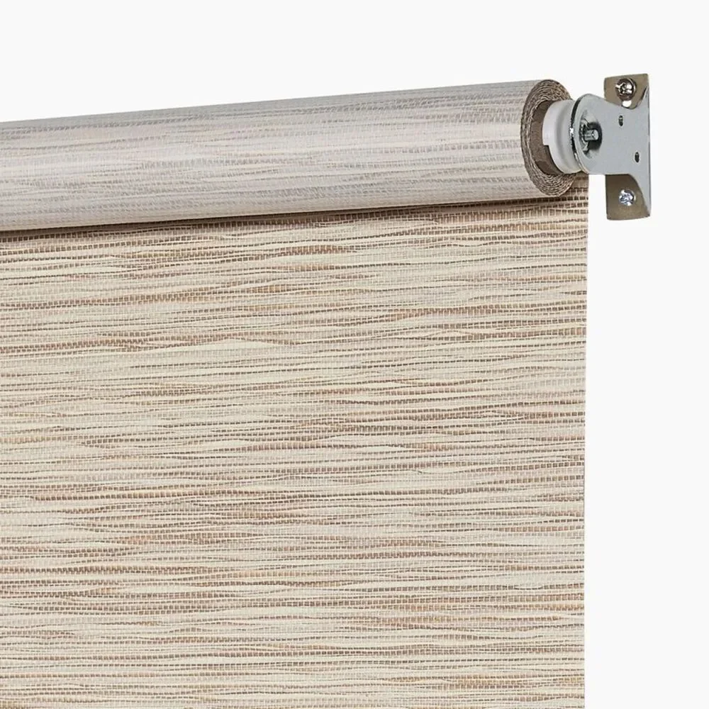 Achim Cordless Privacy Jute Shade - Natural - 37 x 72 in.